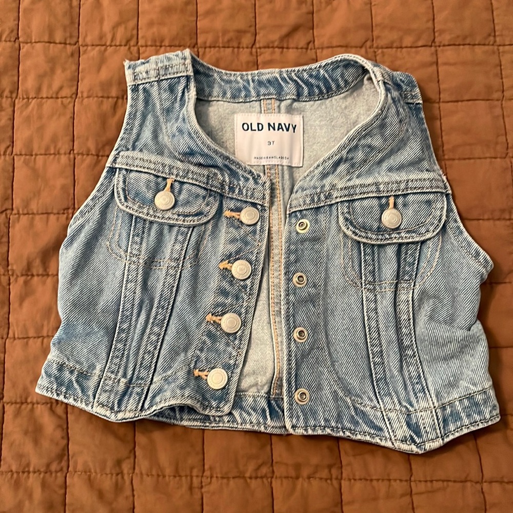 Denim vest 3t